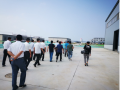 滄州市委常委、常務(wù)副市長和春軍一行 赴我公司調(diào)研生產(chǎn)建設(shè)情況