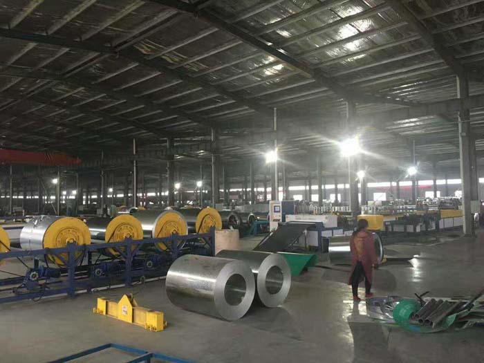 工廠環境--湖北名城通風管道安裝-襄陽中央空調