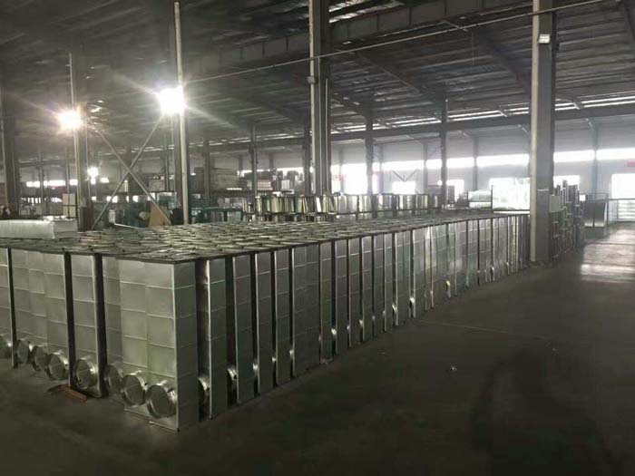 工廠環境--湖北名城通風管道安裝-襄陽中央空調