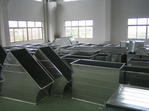 異型件--湖北名城通風管道安裝-襄陽中央空調工