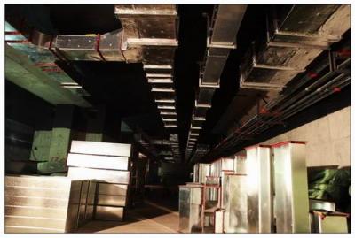 風管安裝5--湖北名城通風管道安裝-襄陽中央空調